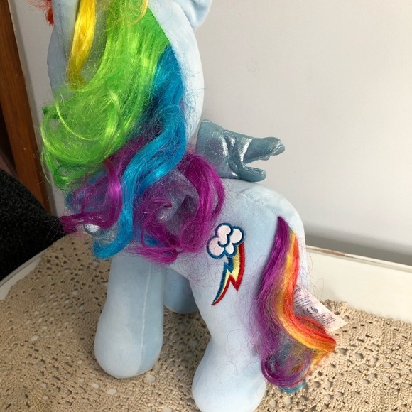 My Little Pony Cutie Mark Magic Charm Wing Rainbow Dash plush and Honey Rays x 3 - Picture 12 of 16